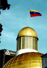 El Palacio Federal Legislativo, sede de la Asamblea Nacional