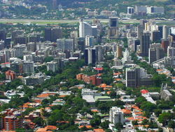 Este de Caracas, la ciudad capital de Venezuela